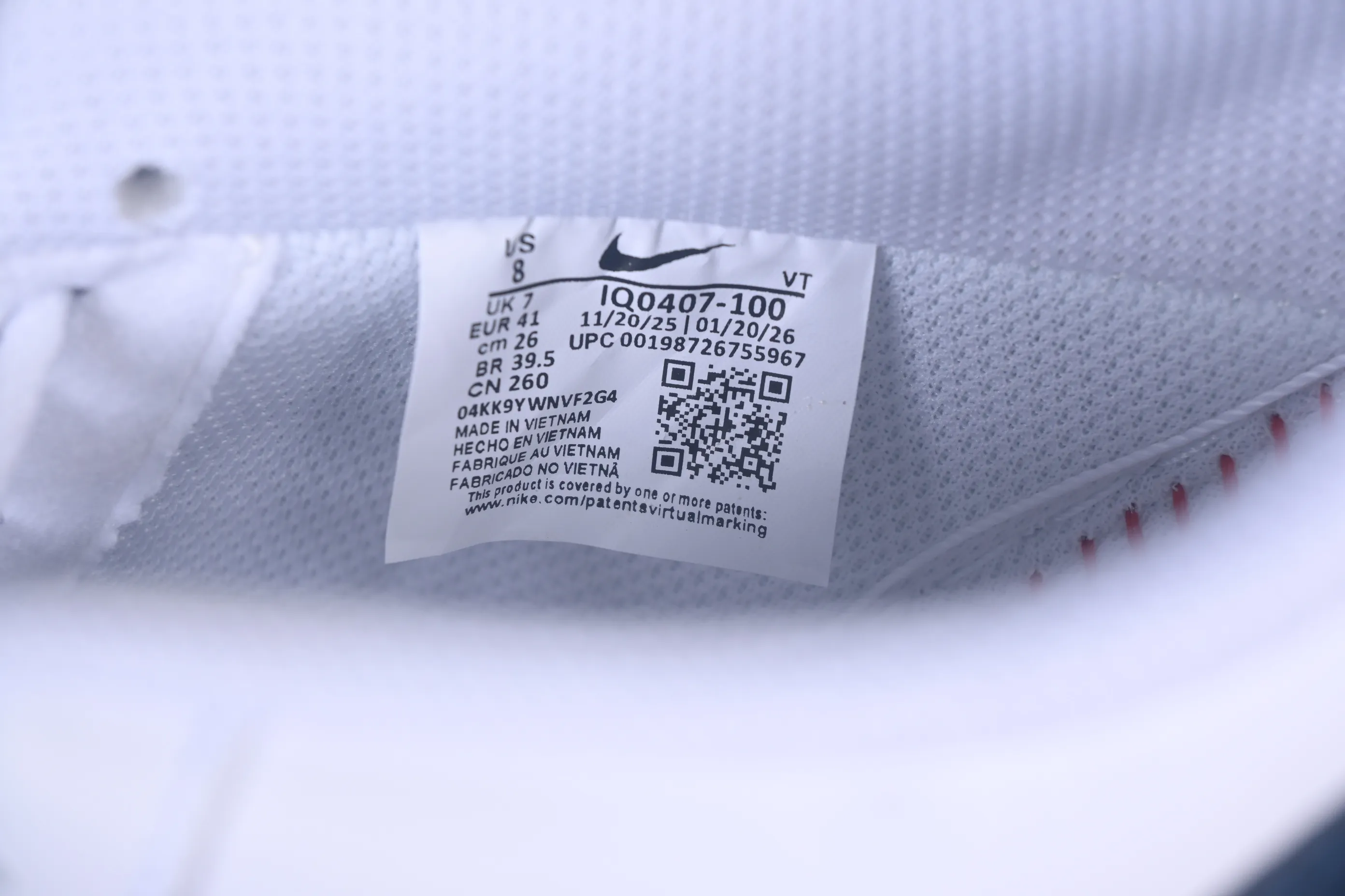 All categories Nk Air Force 1 Air Force series Nk Air Force 1 Low Air Force low-top Nike Air Force 1'07 Low Air Force 1 low-top casual sneakers IQ0407-100
